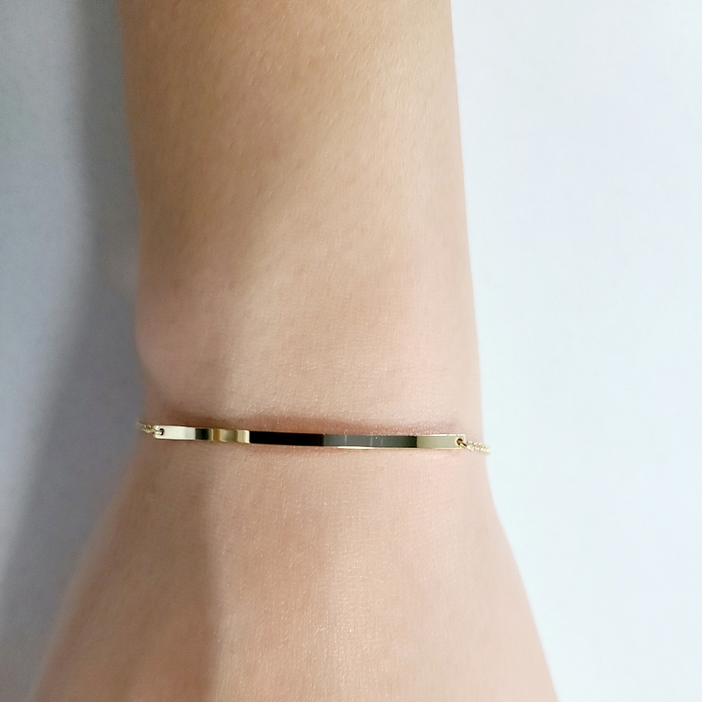 Geometric Gold Simple Stainless Steel bracelet